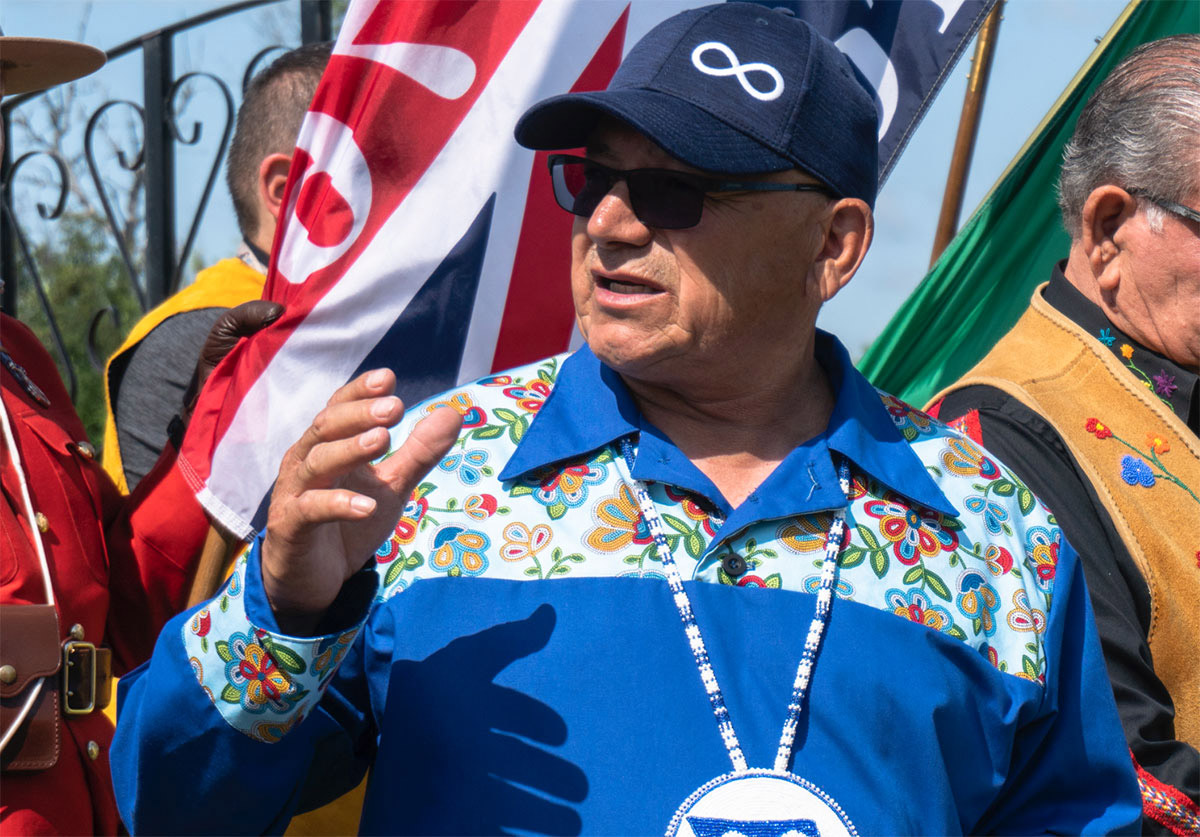 Glen with supporters